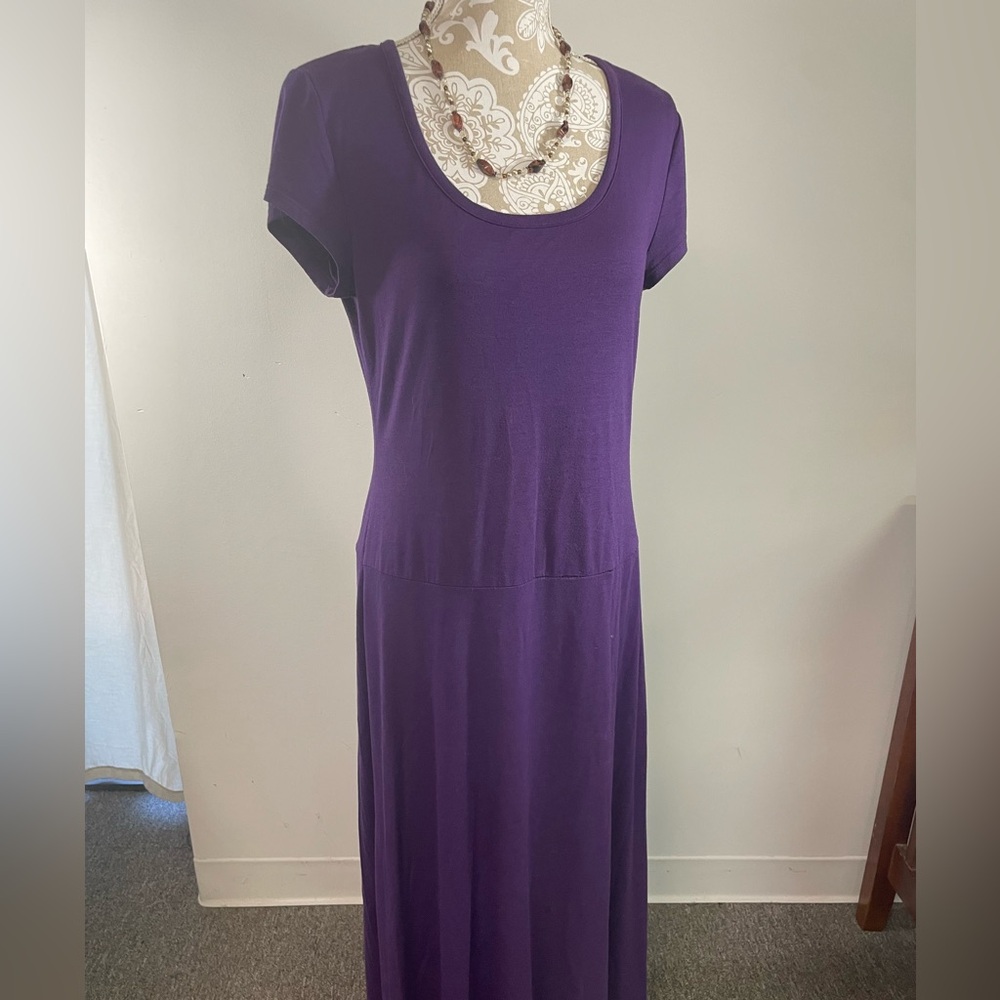 Chadwick’s - A floor length purple dress